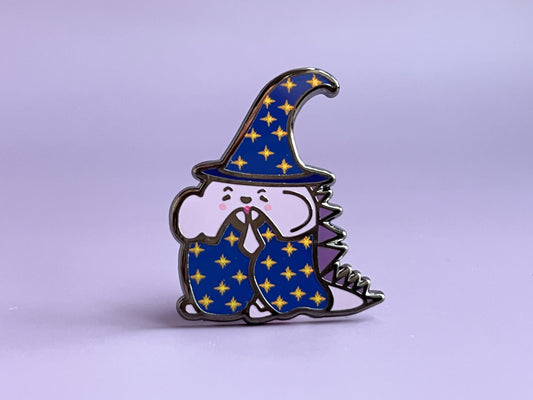 Wizard Dino Enamel Pin