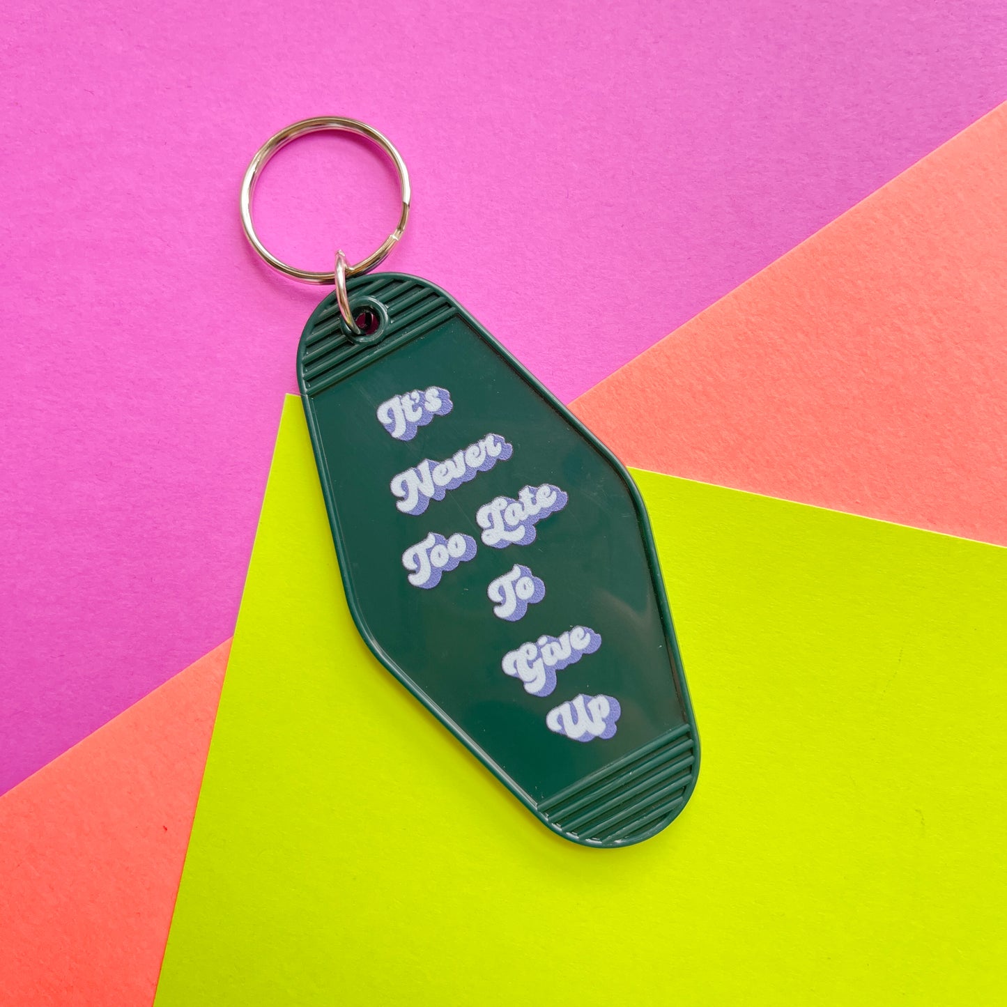 It's Never Too Late to Give Up