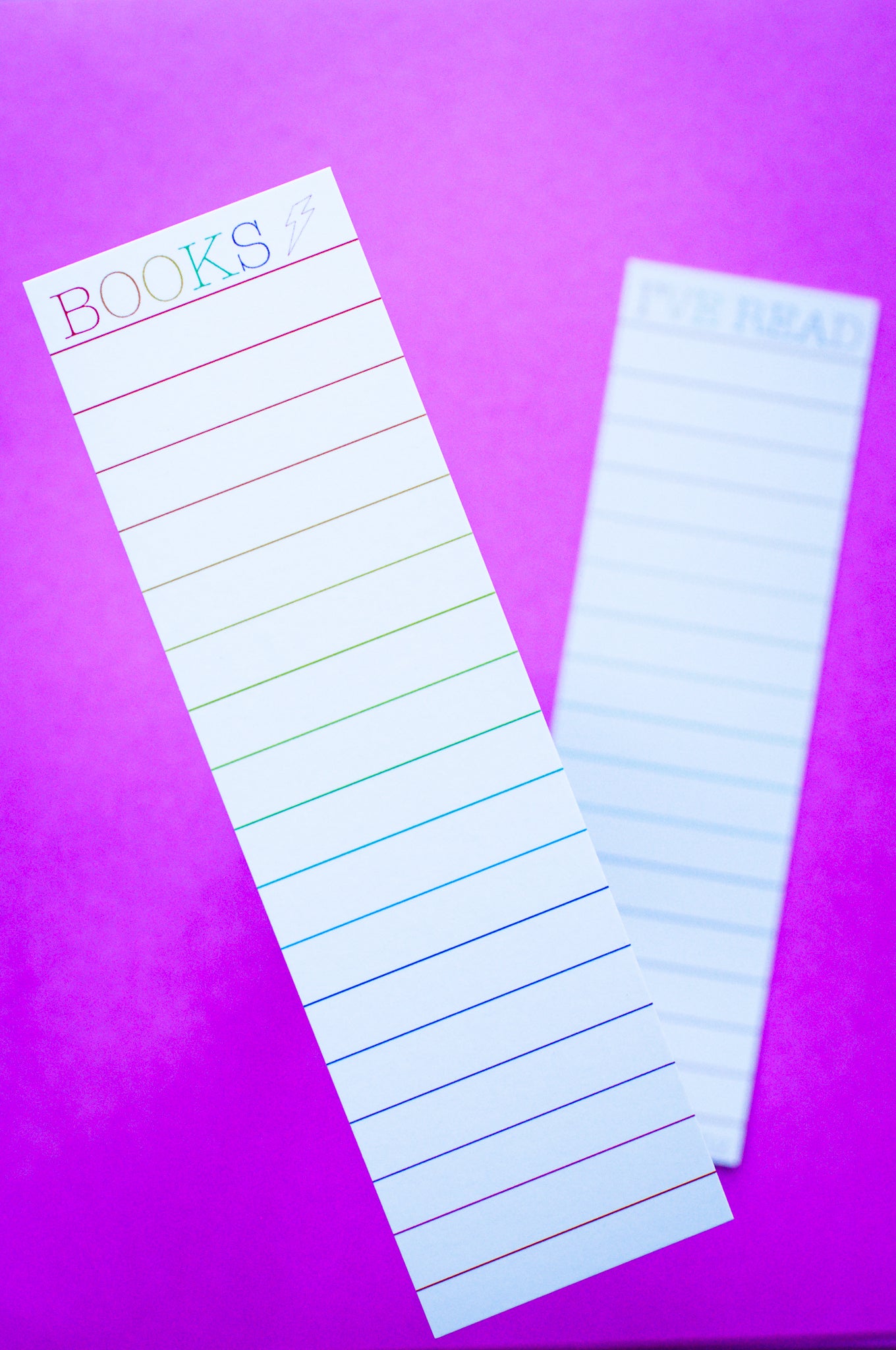 Book Tracking Bookmark