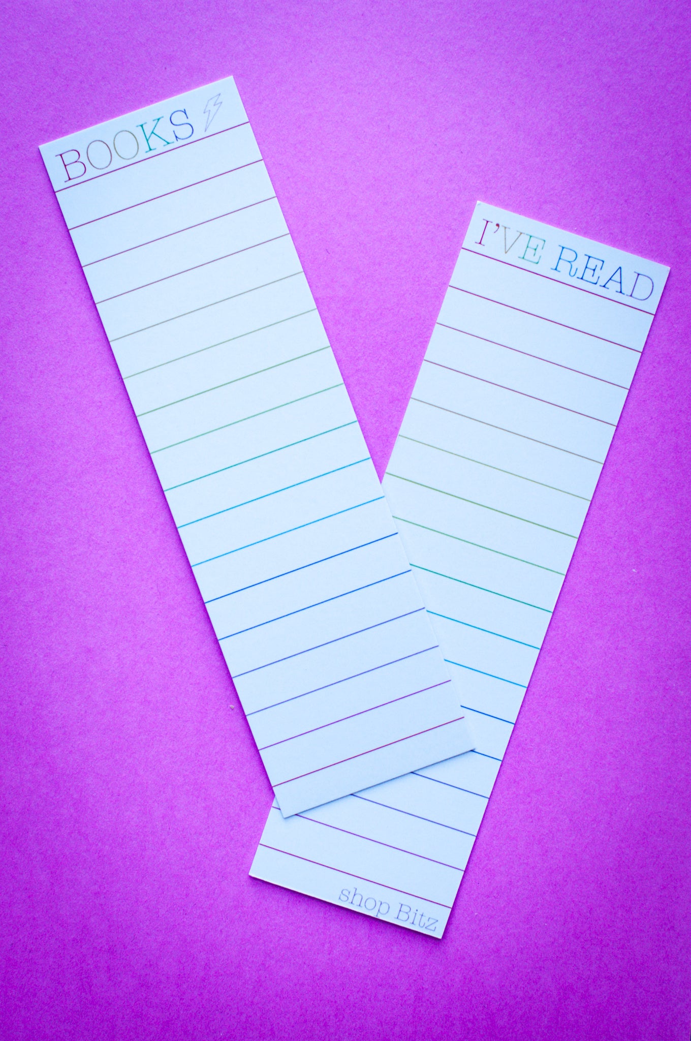 Book Tracking Bookmark