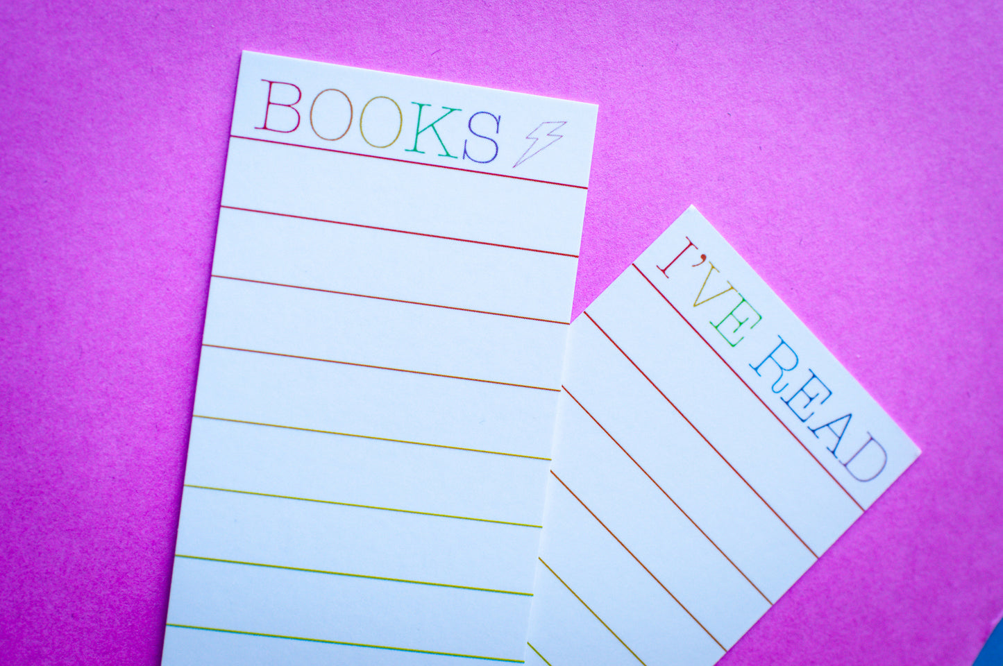 Book Tracking Bookmark
