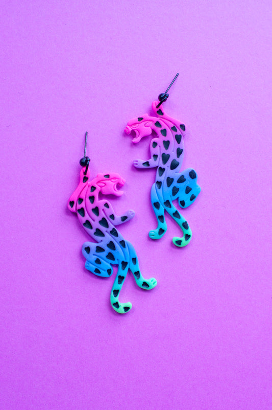 Pink Ombre Jaguars