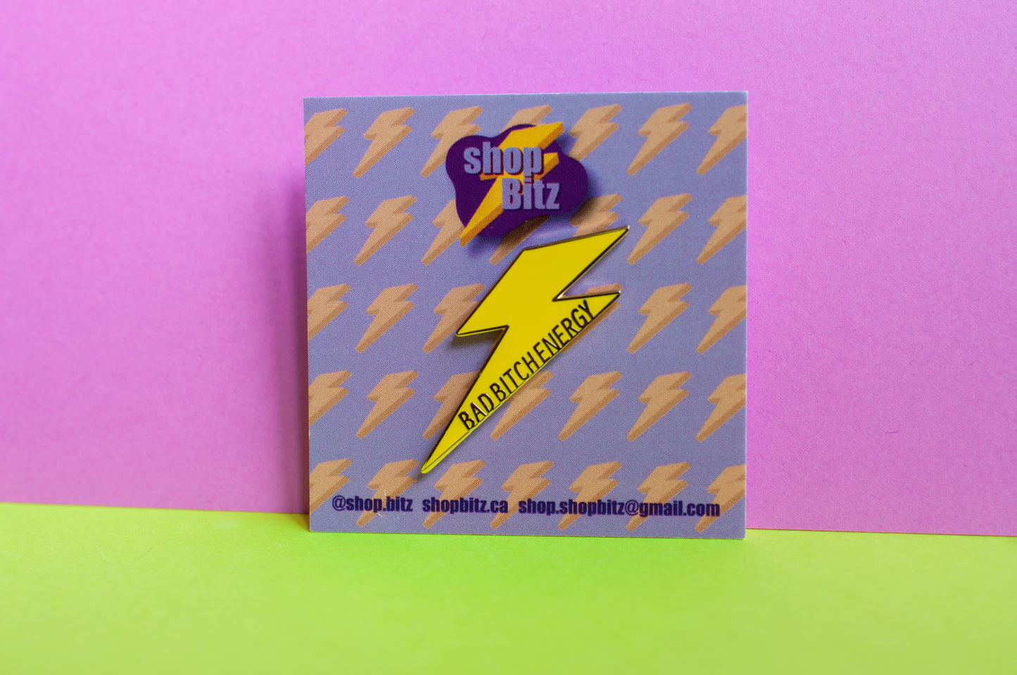 Bad Bitch Energy Enamel Pin