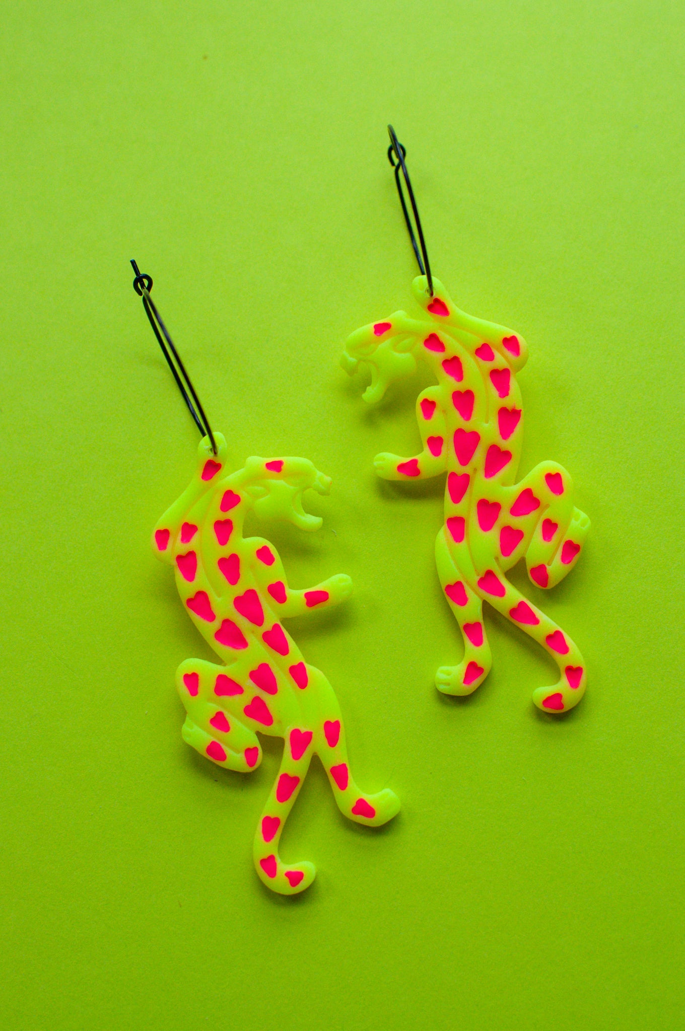 Yellow and Pink Jaguars