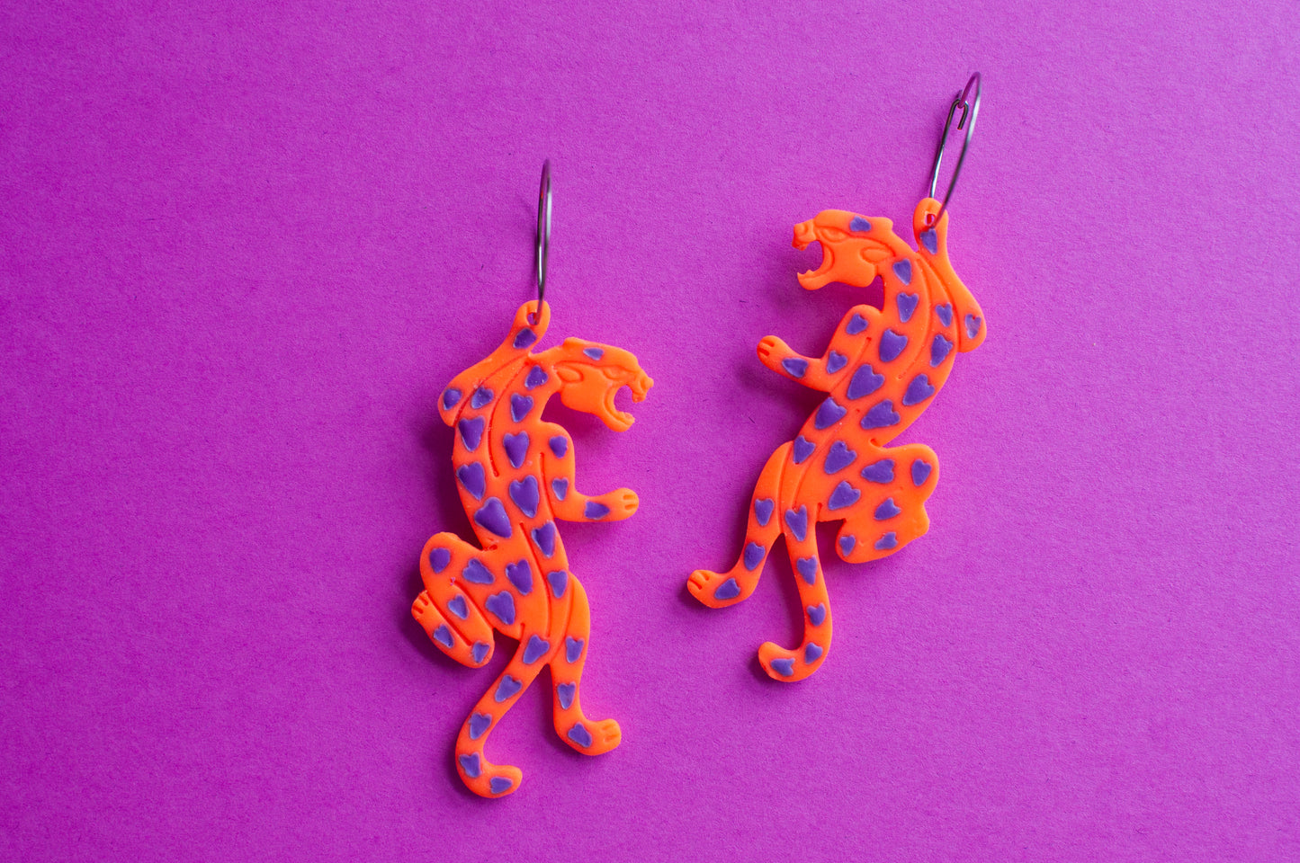 Orange and Purple Jaguars